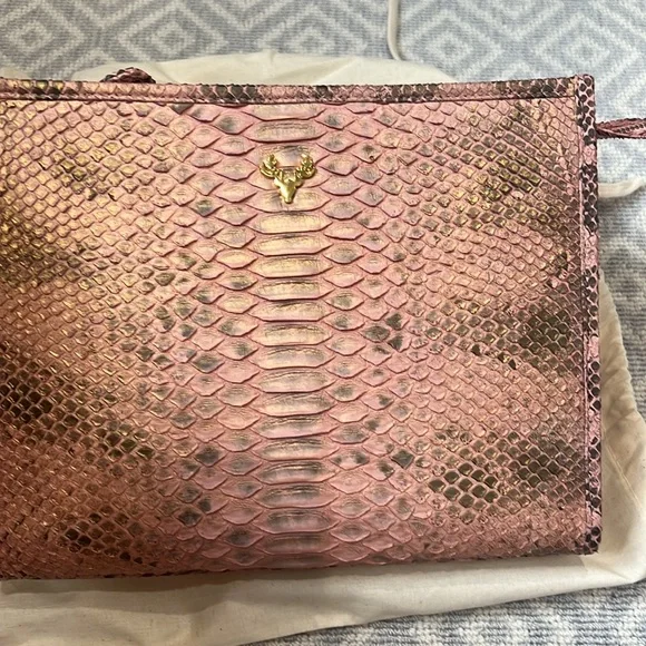 Taxidermy python bag - Picture 1 of 8